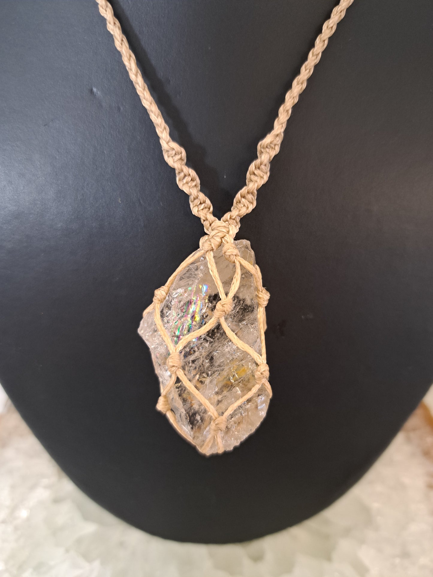 Clear Quartz Necklace