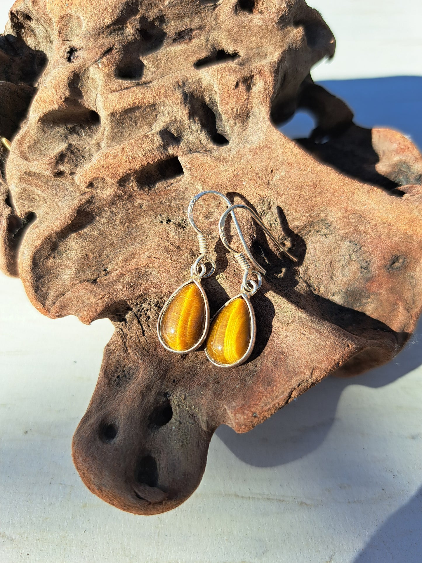 Tiger Eye Earrings