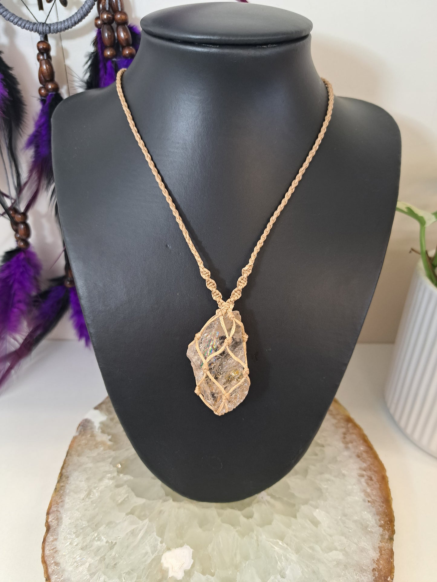 Clear Quartz Necklace