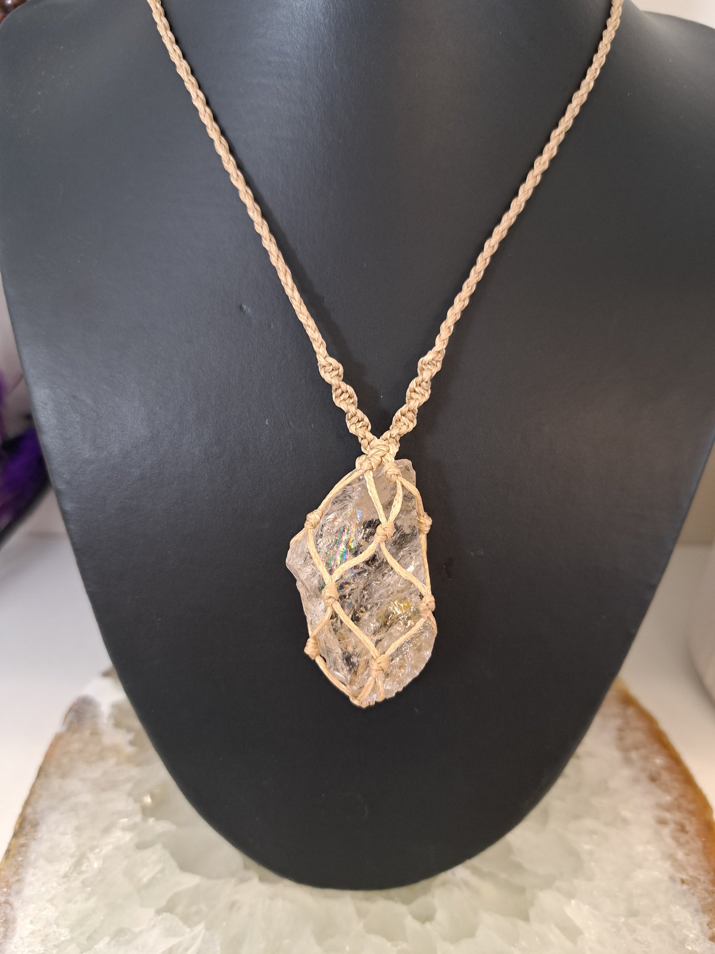 Clear Quartz Necklace