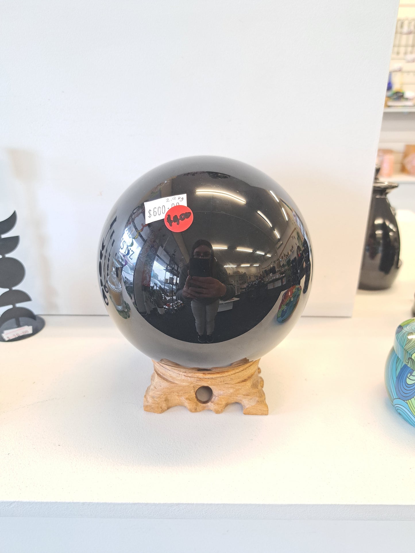 XXL Obsidian Sphere