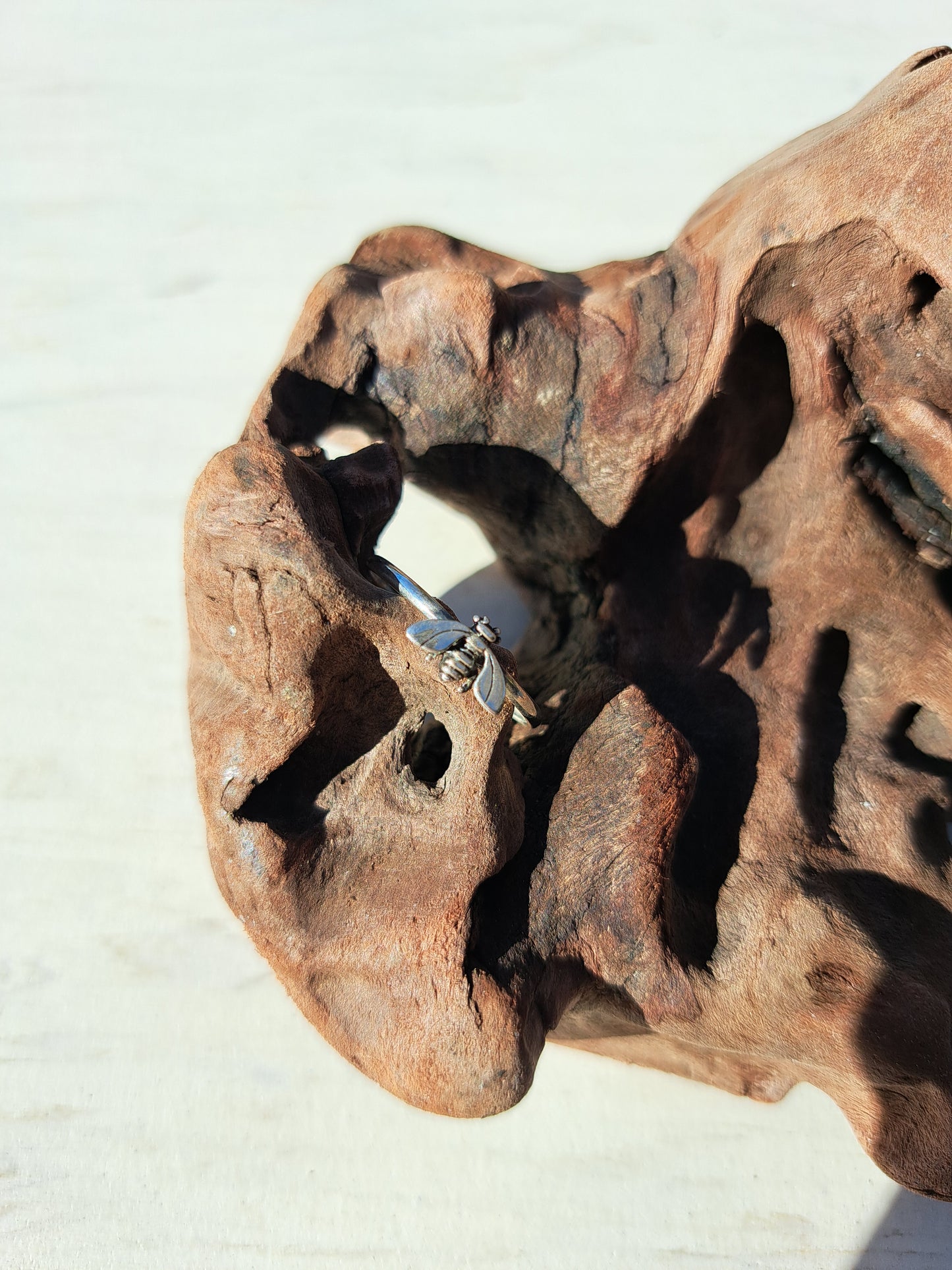 Honey Bee Silver Ring