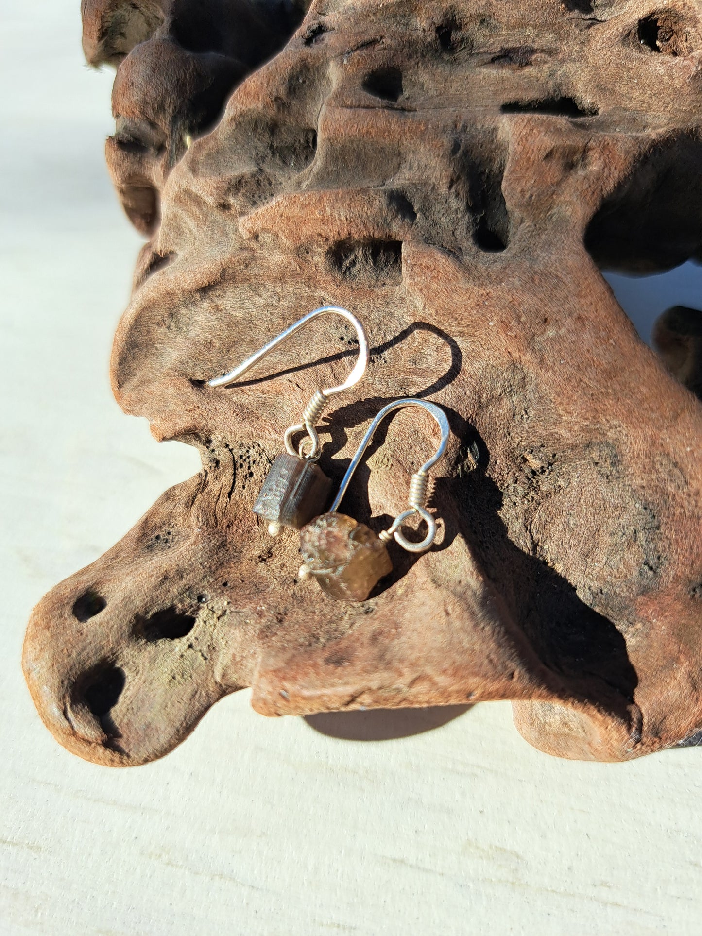 Watermelon Tourmaline Earrings