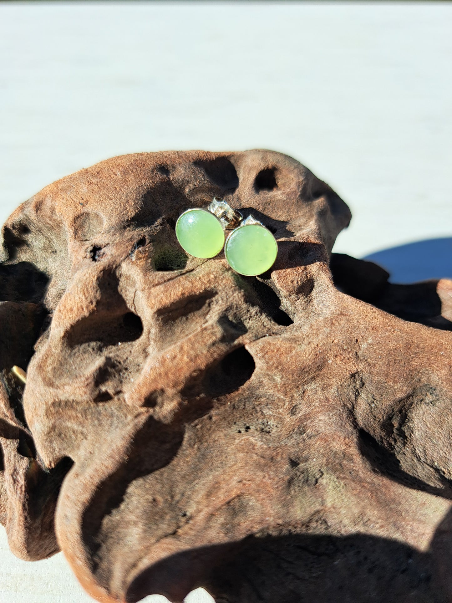 Nz Jade Stud Earrings