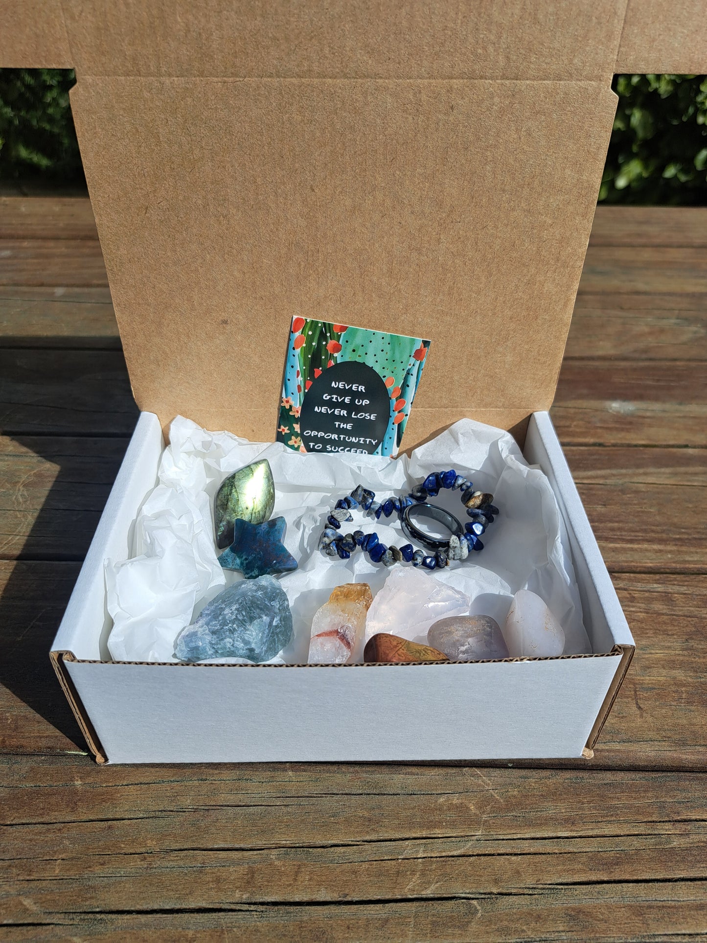 Hematite Ring Giftbox #3