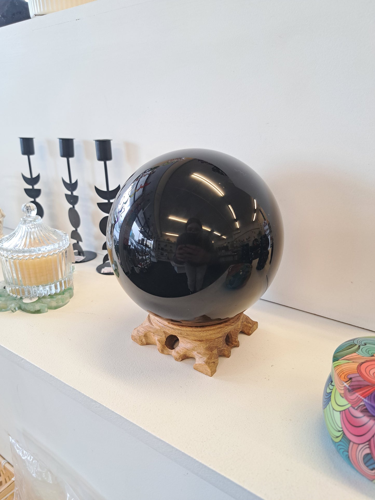 XXL Obsidian Sphere