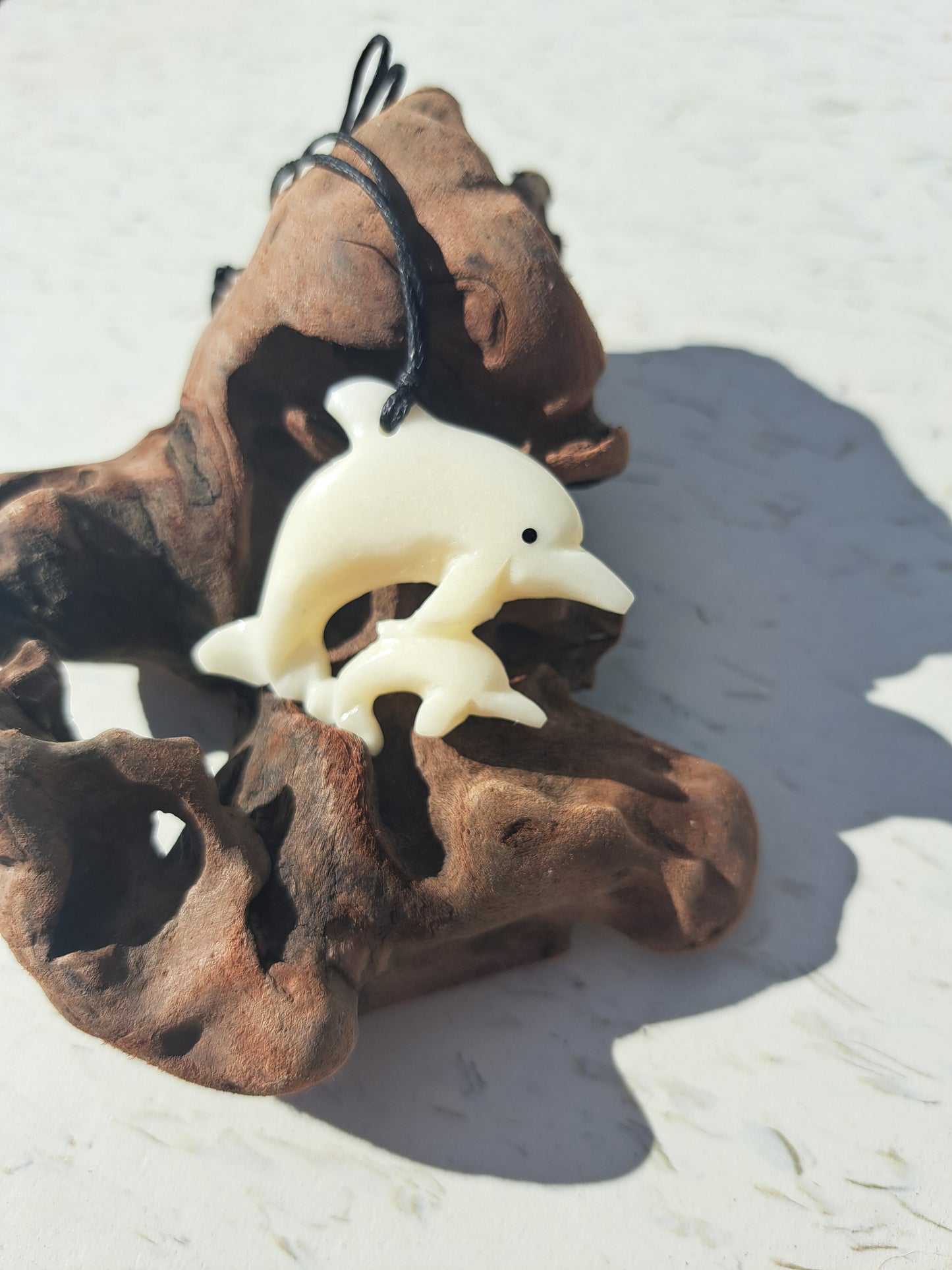 Bone Carving - Dolphin