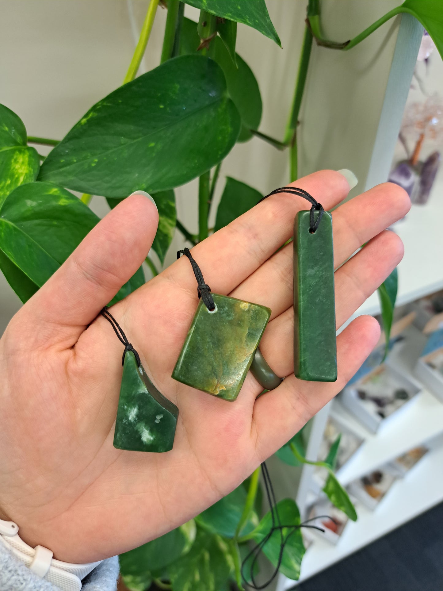 New Zealand Jade Tumble Pendant