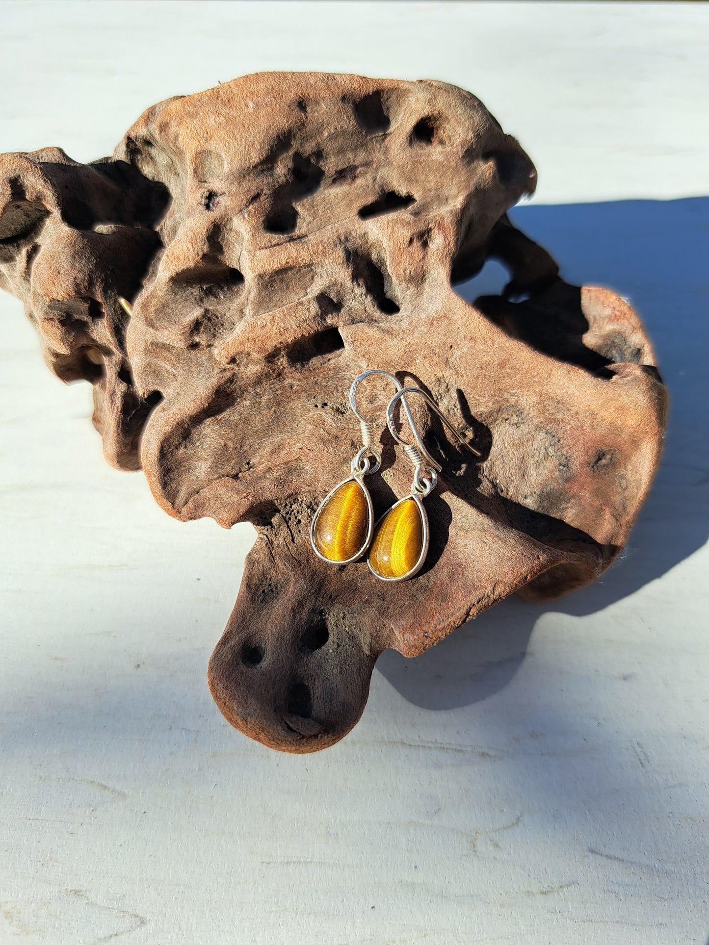Tiger Eye Earrings
