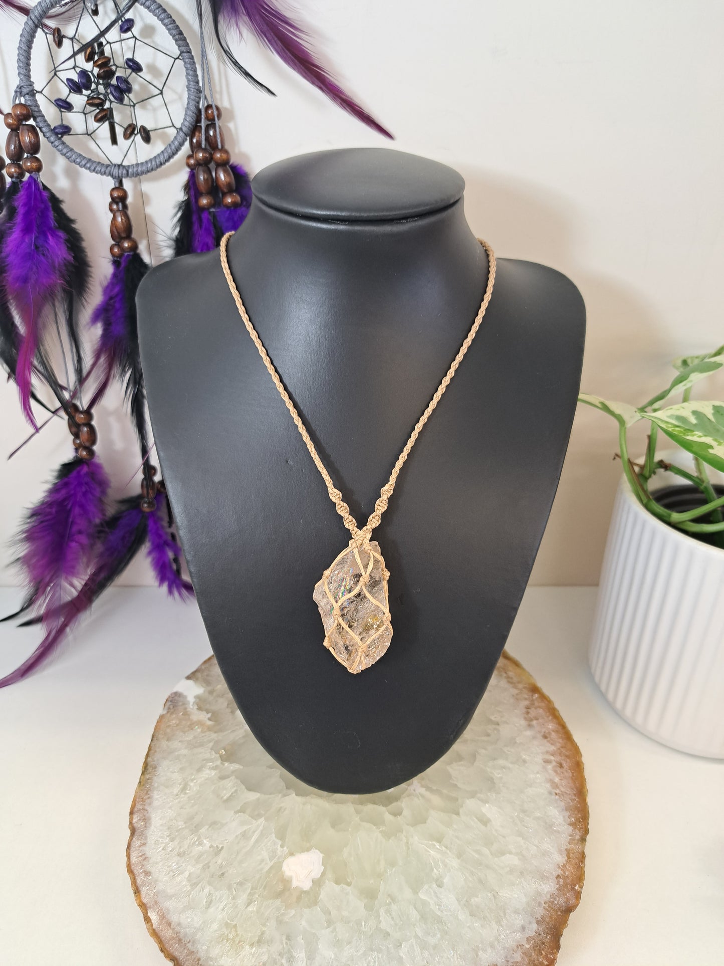 Clear Quartz Necklace