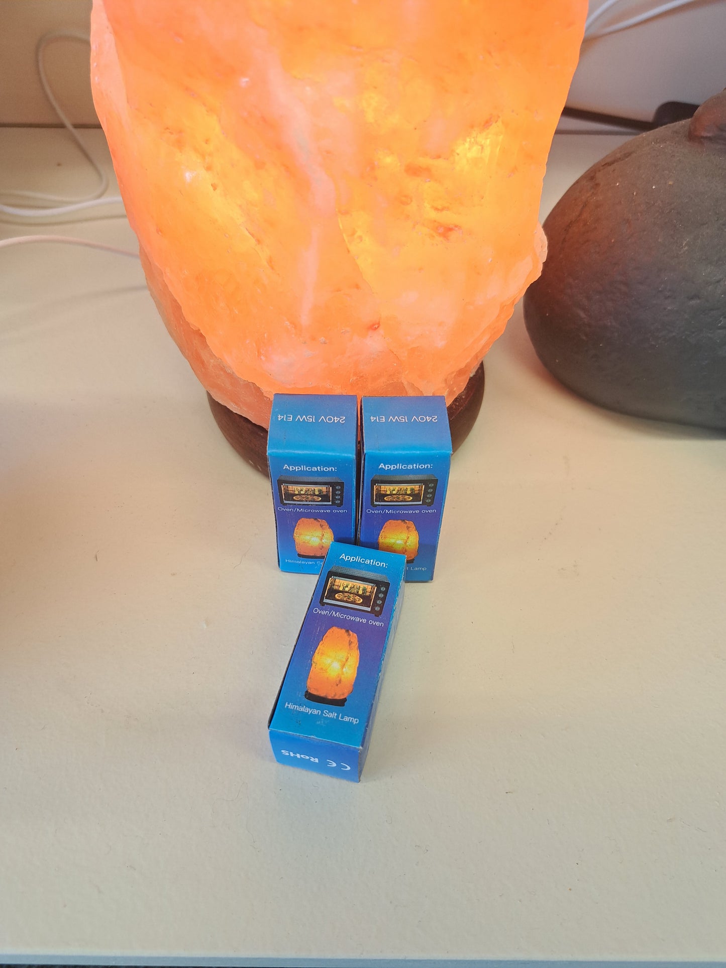 Salt lamp bulb