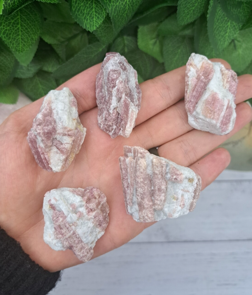 Raw Pink Tourmaline