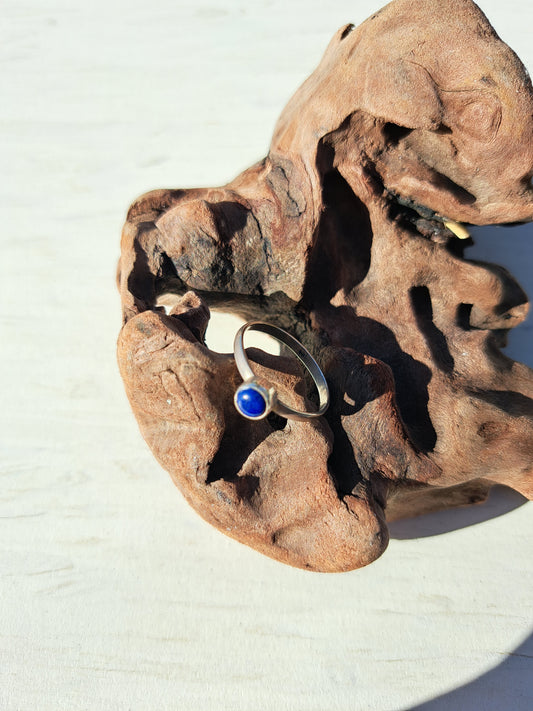 Lapis Lazuli Silver Ring