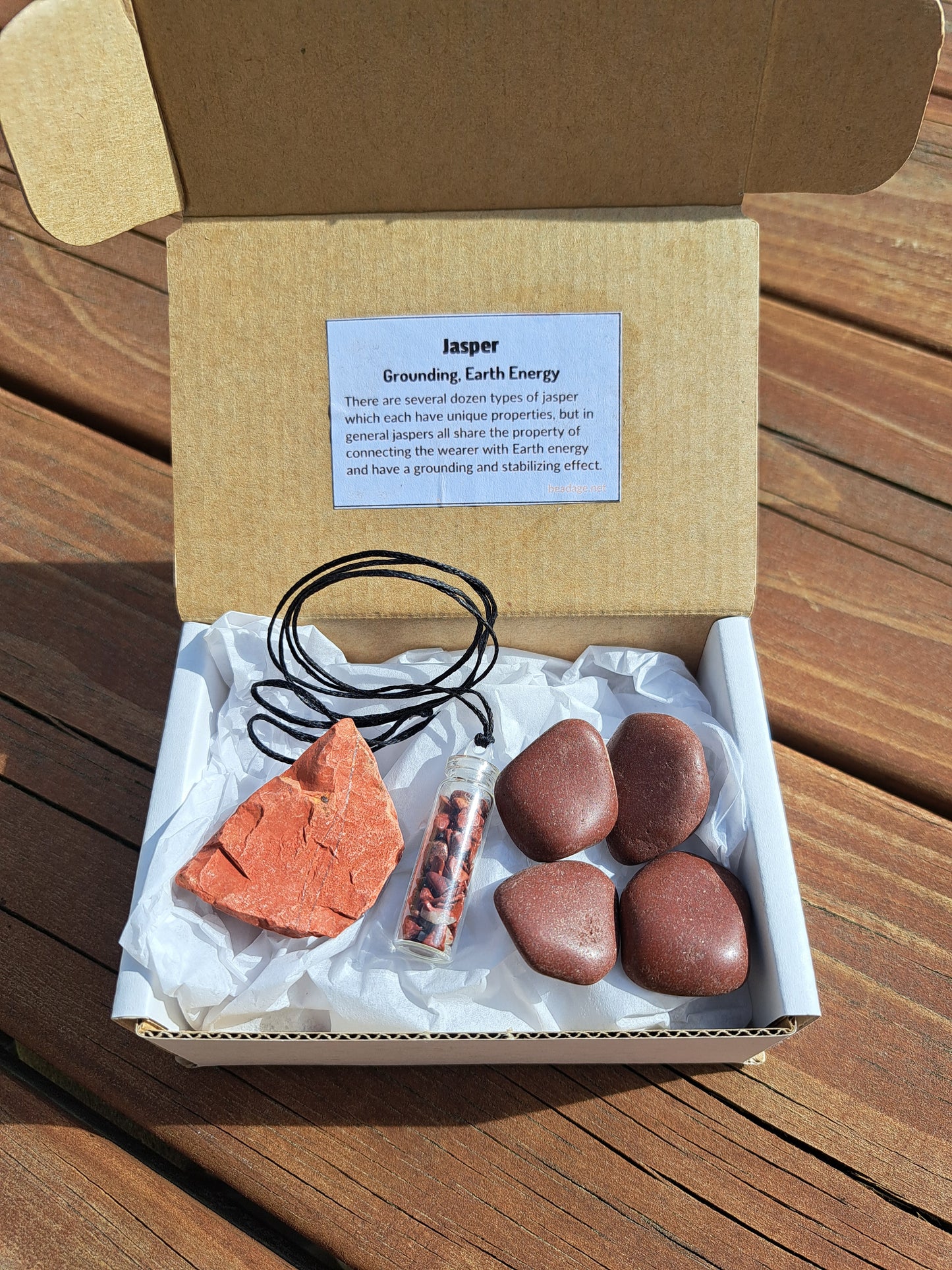 Crystal Chip Necklace Giftbox