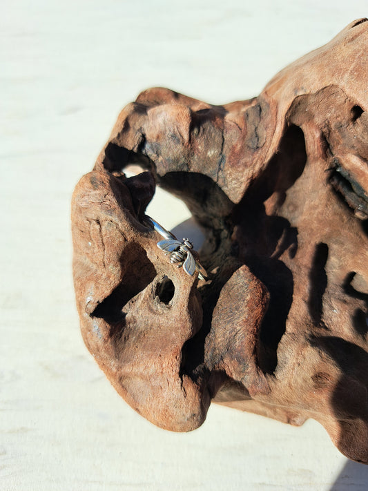 Honey Bee Silver Ring