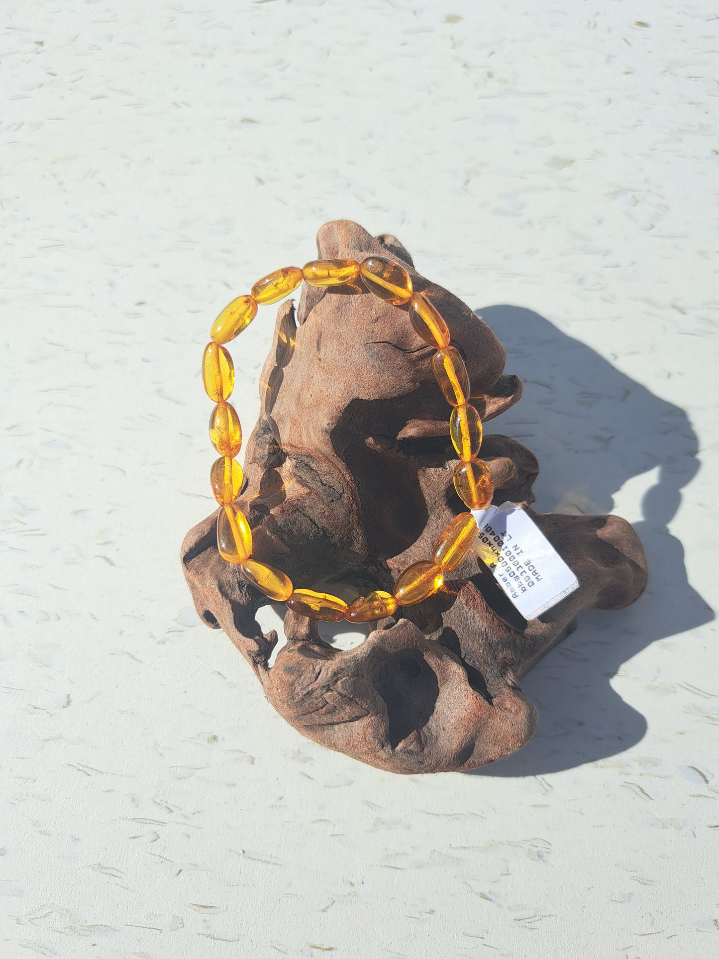 Amber Bead Bracelet