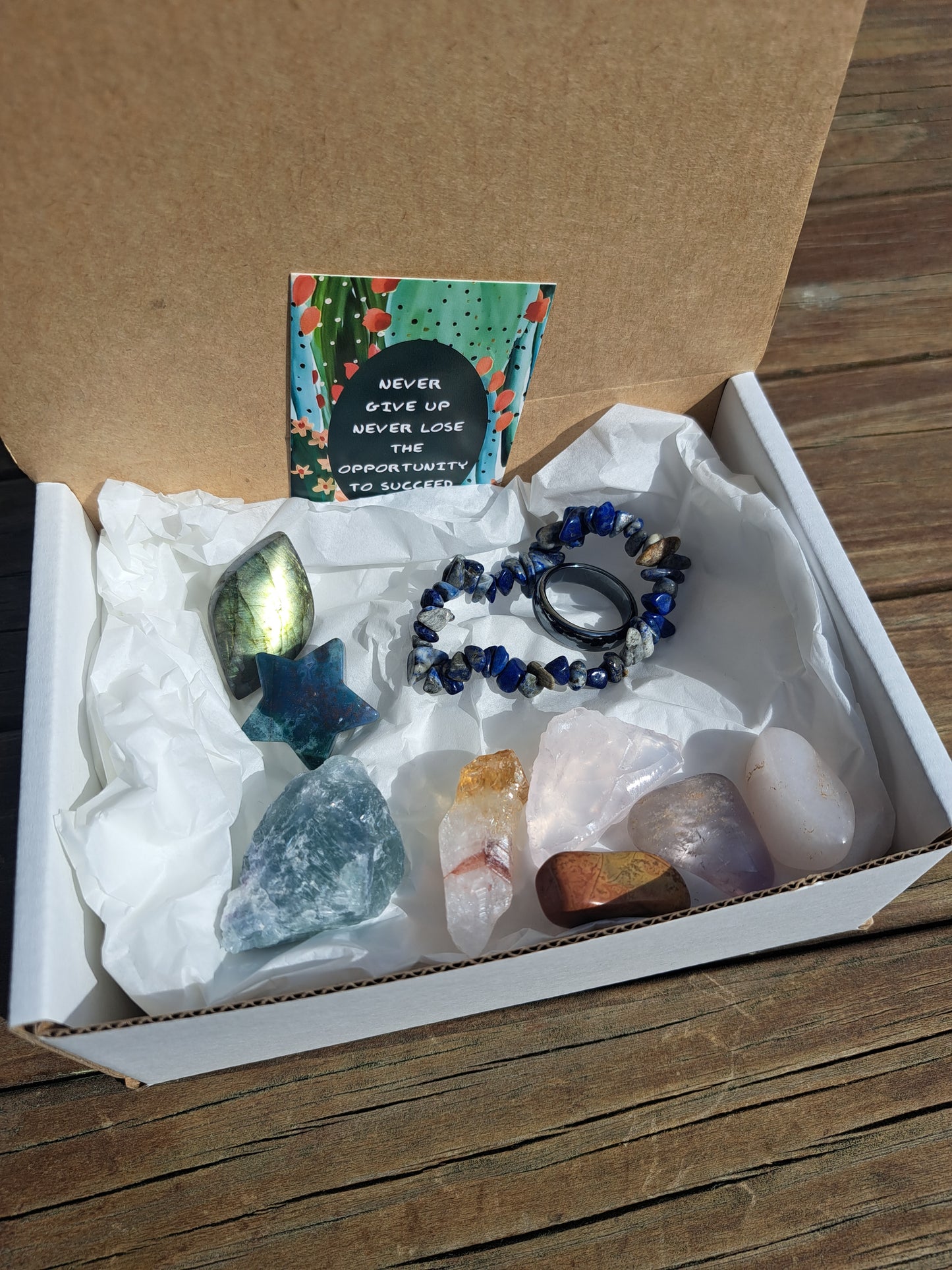 Hematite Ring Giftbox #3