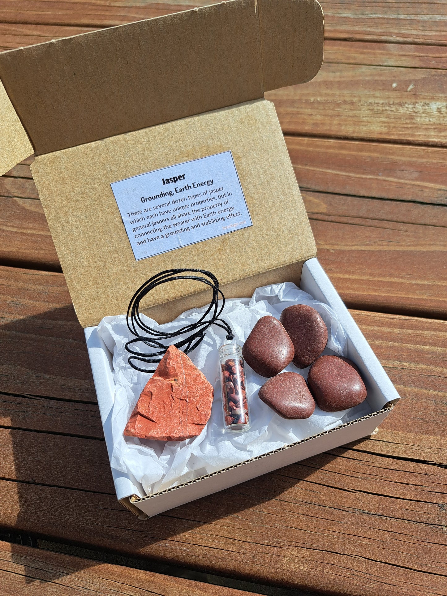 Crystal Chip Necklace Giftbox