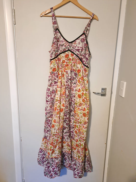 Long Flower Dress
