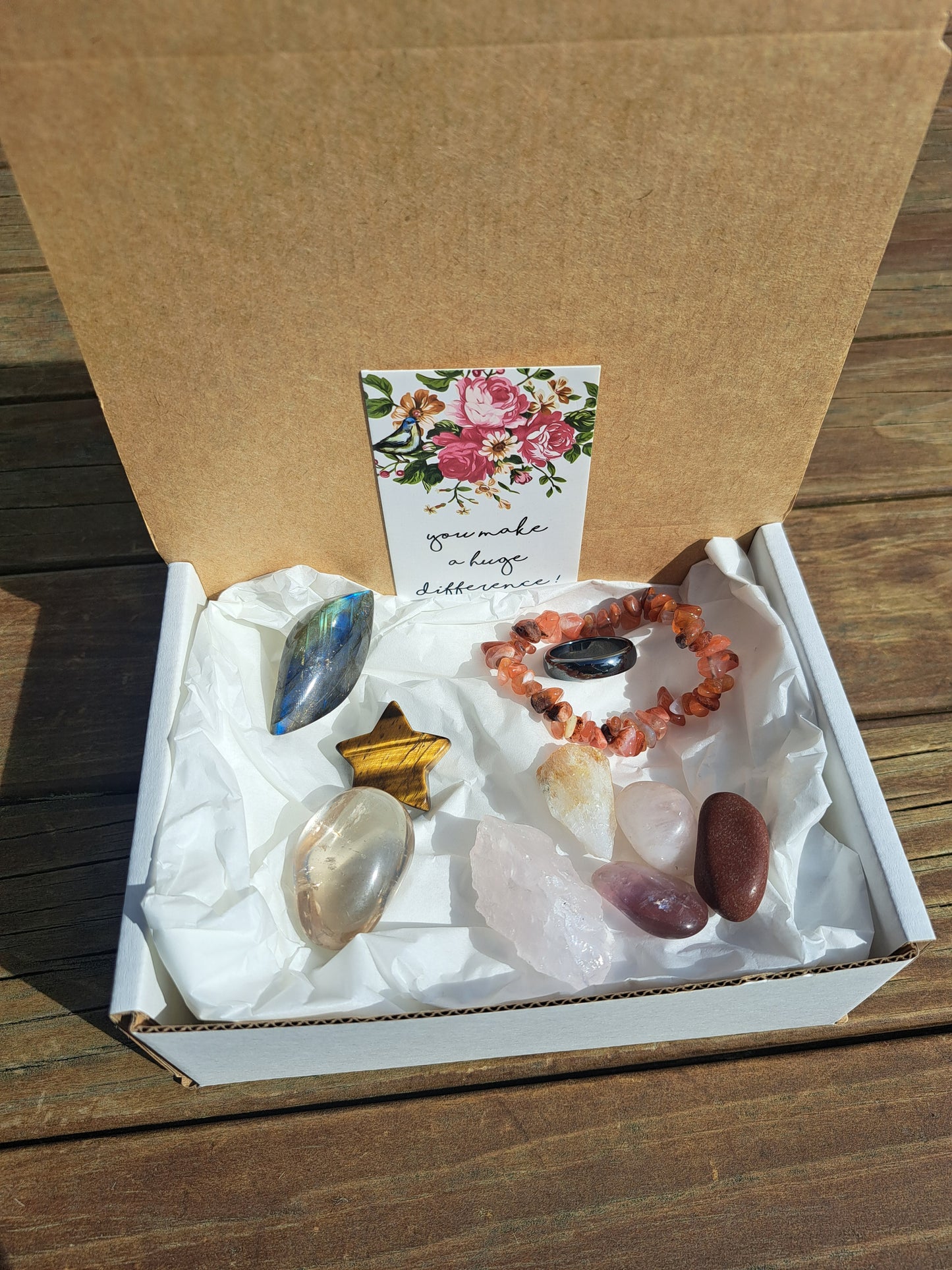 Hematite Ring Giftbox #2