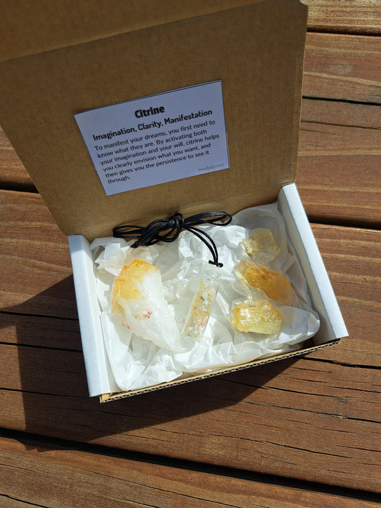 Crystal Chip Necklace Giftbox