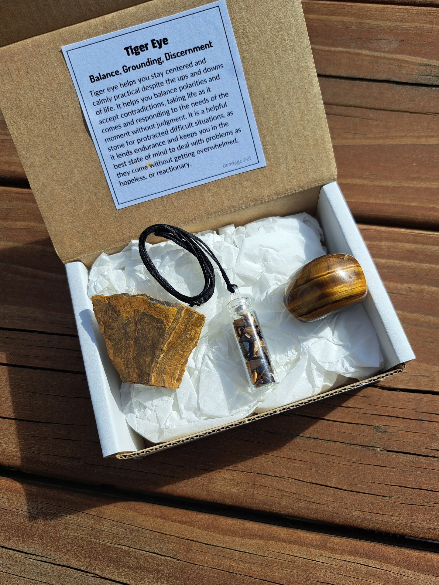 Crystal Chip Necklace Giftbox
